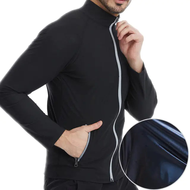 🔥 Elev8 HeatCore™ Sauna Slim Jacket – Sweat, Shape & Perform