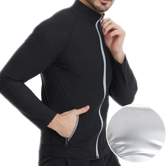 🔥 Elev8 HeatCore™ Sauna Slim Jacket – Sweat, Shape & Perform