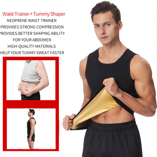 🔥 Elev8 HeatCore™ Men’s Sauna Vest – Sweat, Sculpt & Strengthen