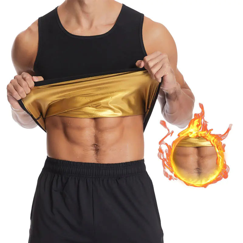 🔥 Elev8 HeatCore™ Men’s Sauna Vest – Sweat, Sculpt & Strengthen