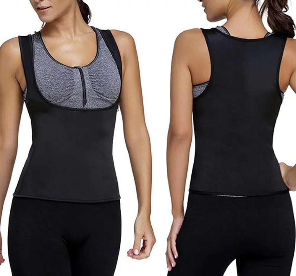 🔥 Elev8 HeatFlex™ Women’s Sauna Shaper Top – Sweat, Sculpt & Strengthen